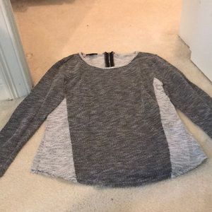 Gray sweater